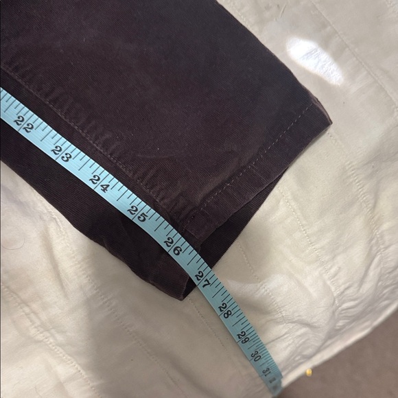 🤎 Madison Women’s Brown Corduroy Pants Size 8 Stretch Mid Rise Classic Fit - Picture 5 of 6